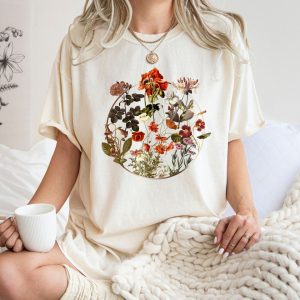 Comfort Colors® Flower Shirt, Vintage Flower Shirt